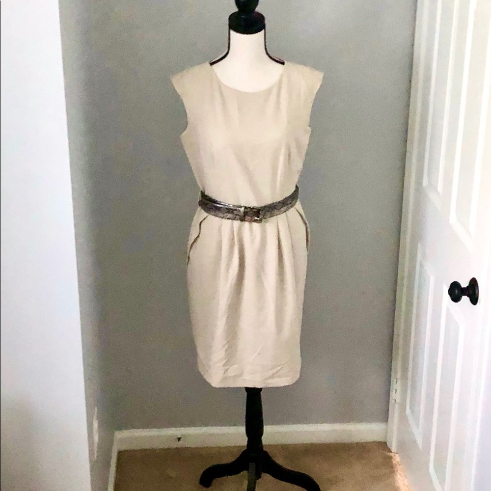 Calvin Klein belted dress size 8